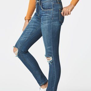 NWOT LF Carmar Skinny Split Knee Jeans